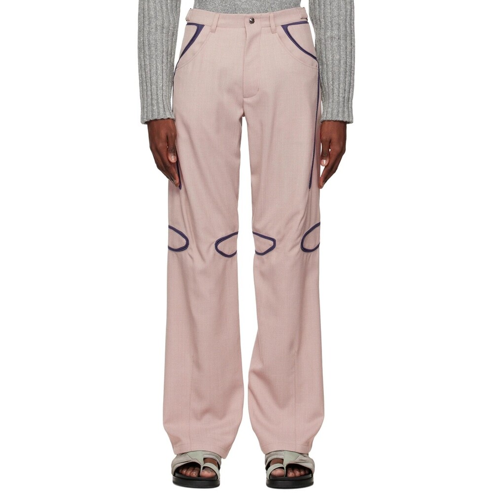 Kiko Kostadinov Giran Trousers by Kiko Kostadinov 46 S Beige NWT